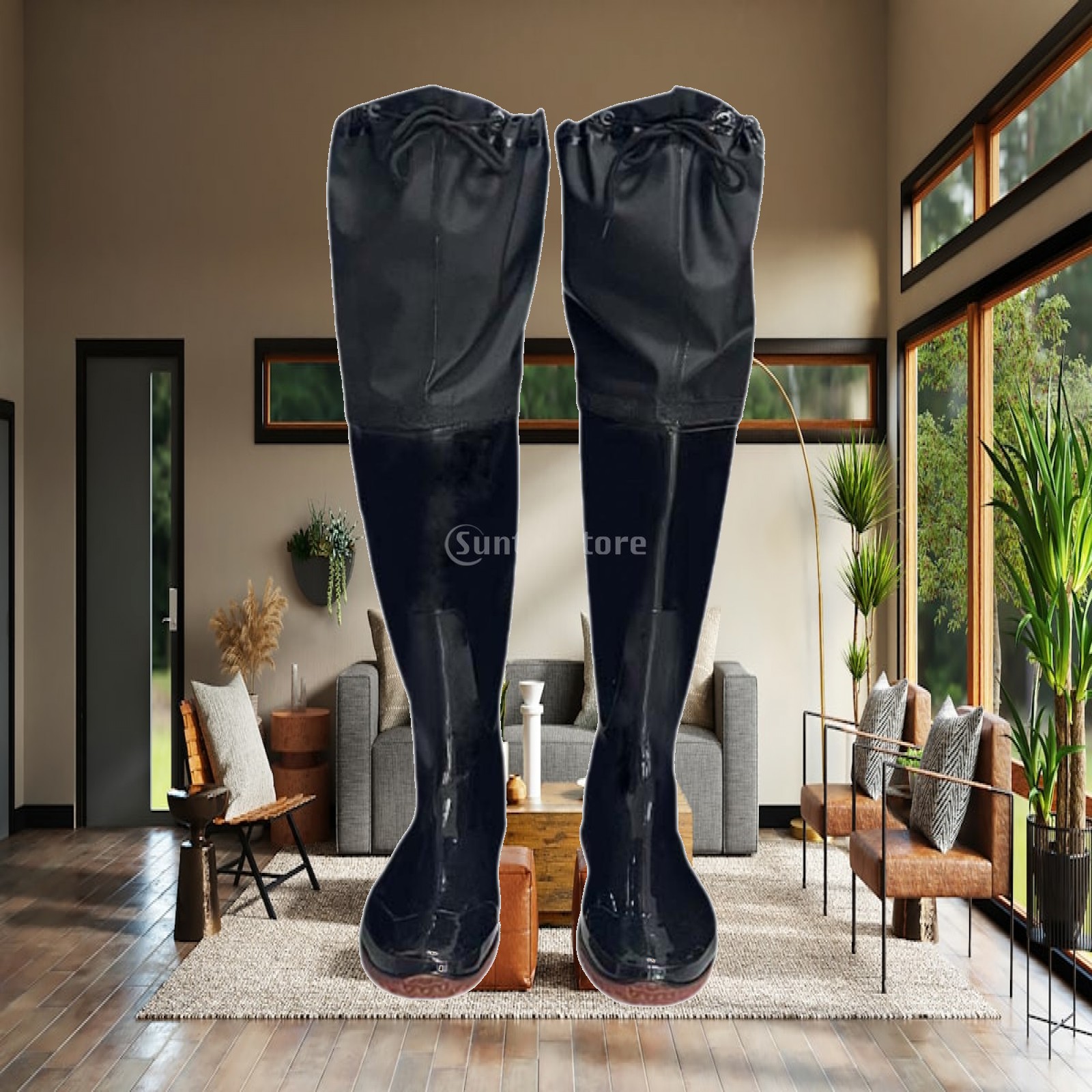 Fishing Pants Waterproof - Calças de caça impermeáveis com botas