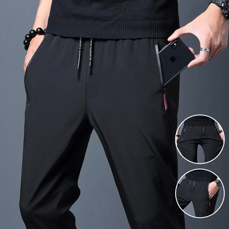 Fishing Pants Waterproof - Calças casuais masculinas em linha reta