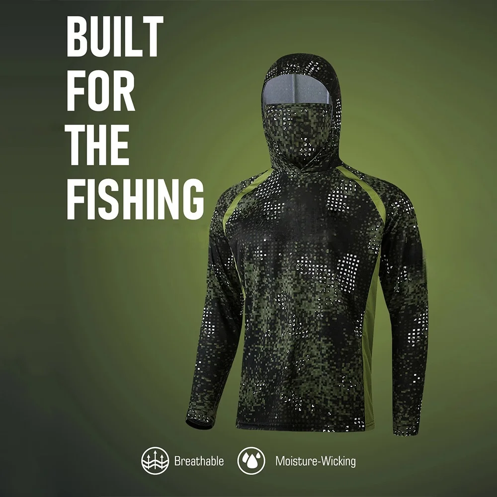 Roupa de Pesca Masculina, Cami - Fishing Shirt Uv Protection avaliação e preço
