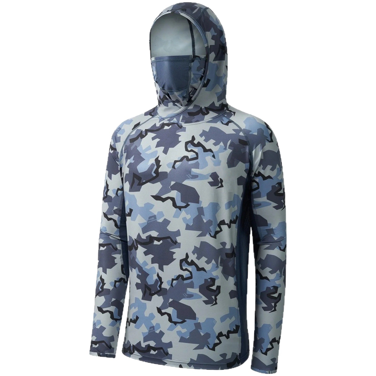 Camisa com capuz e estampa de  - Fishing Mask Sun Protection avaliação e preço
